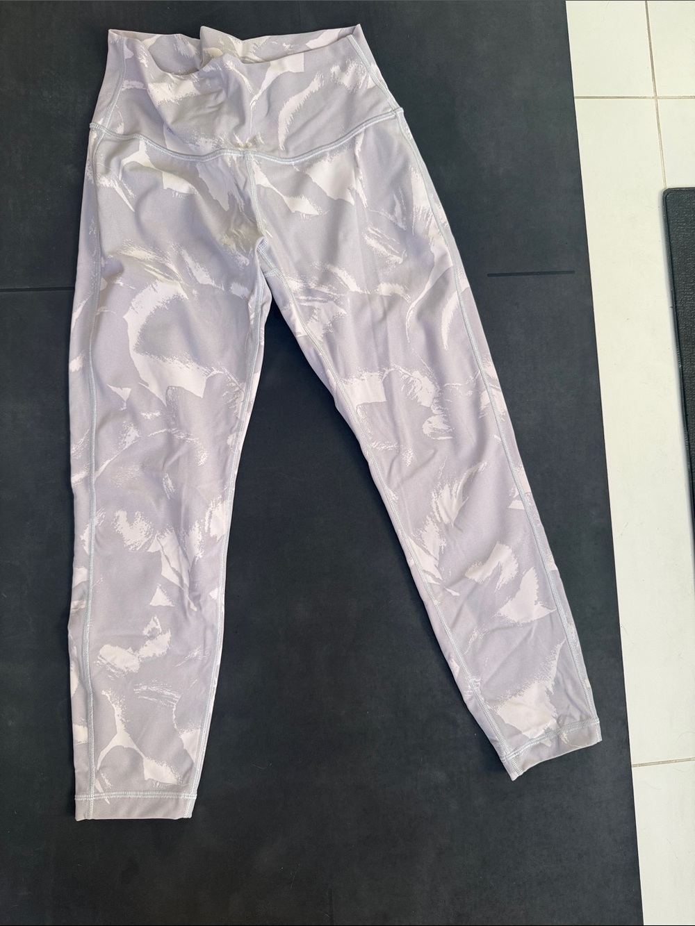 lululemon athletica Lavender Printed High-Rise Leggings